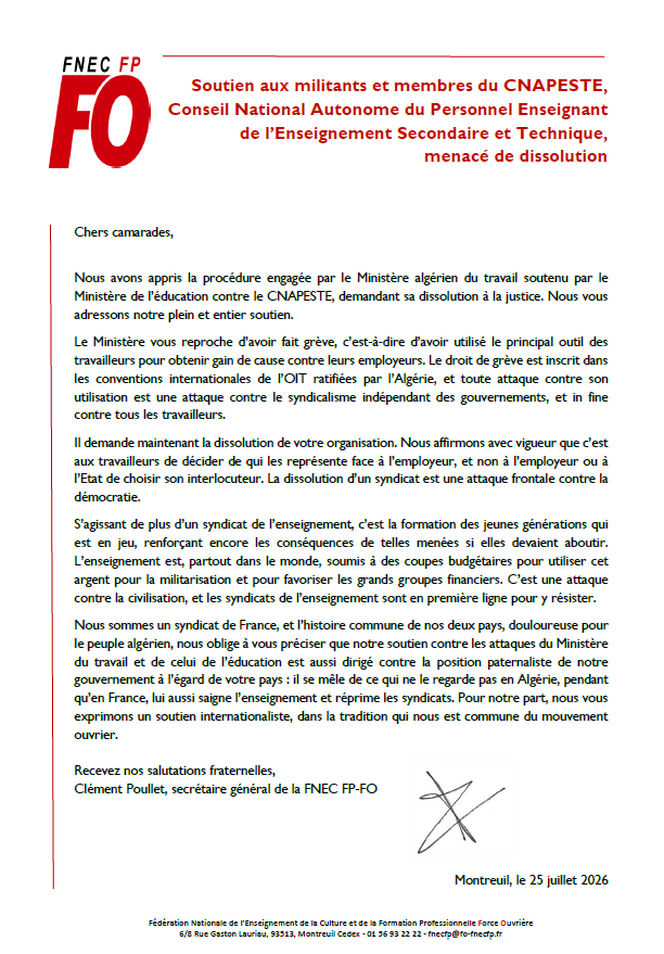 26 07 25 - Soutien au CNAPESTE