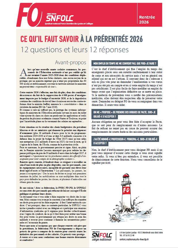 Ce qu'il faut savoir 2026